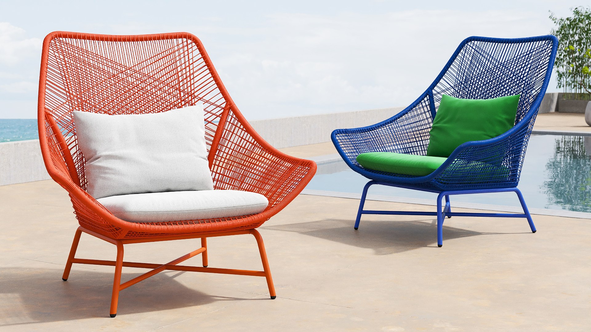 Huron Lounge Chair 3D Model TurboSquid 1172684