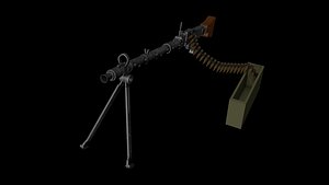 German machine gun MG 34