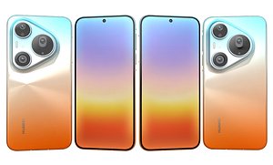 Huawei Pura 90 Pro Max Orange Ocean