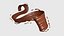 Colección de modelos 3D de 34 mallas de chocolate líquido Splash