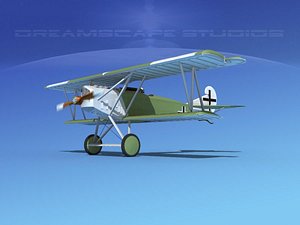 max fokker dvii fighter luftwaffe