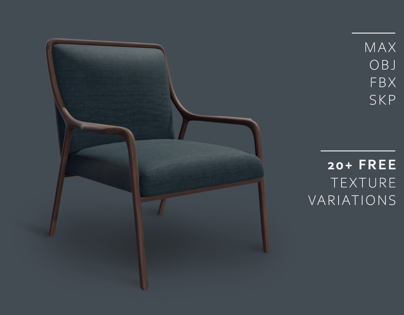 Elegant Contemporary Armchair - A010 3D model https://p.turbosquid.com/ts-thumb/sC/mDdZhP/Lr/armchair_a010_promo/jpg/1625240075/1920x1080/fit_q87/b2a3585dabd805f803ef66d06336376acaec35e4/armchair_a010_promo.jpg