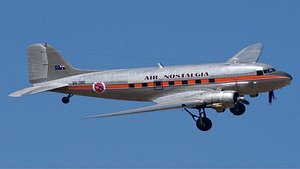 Douglas DC-3 3D model