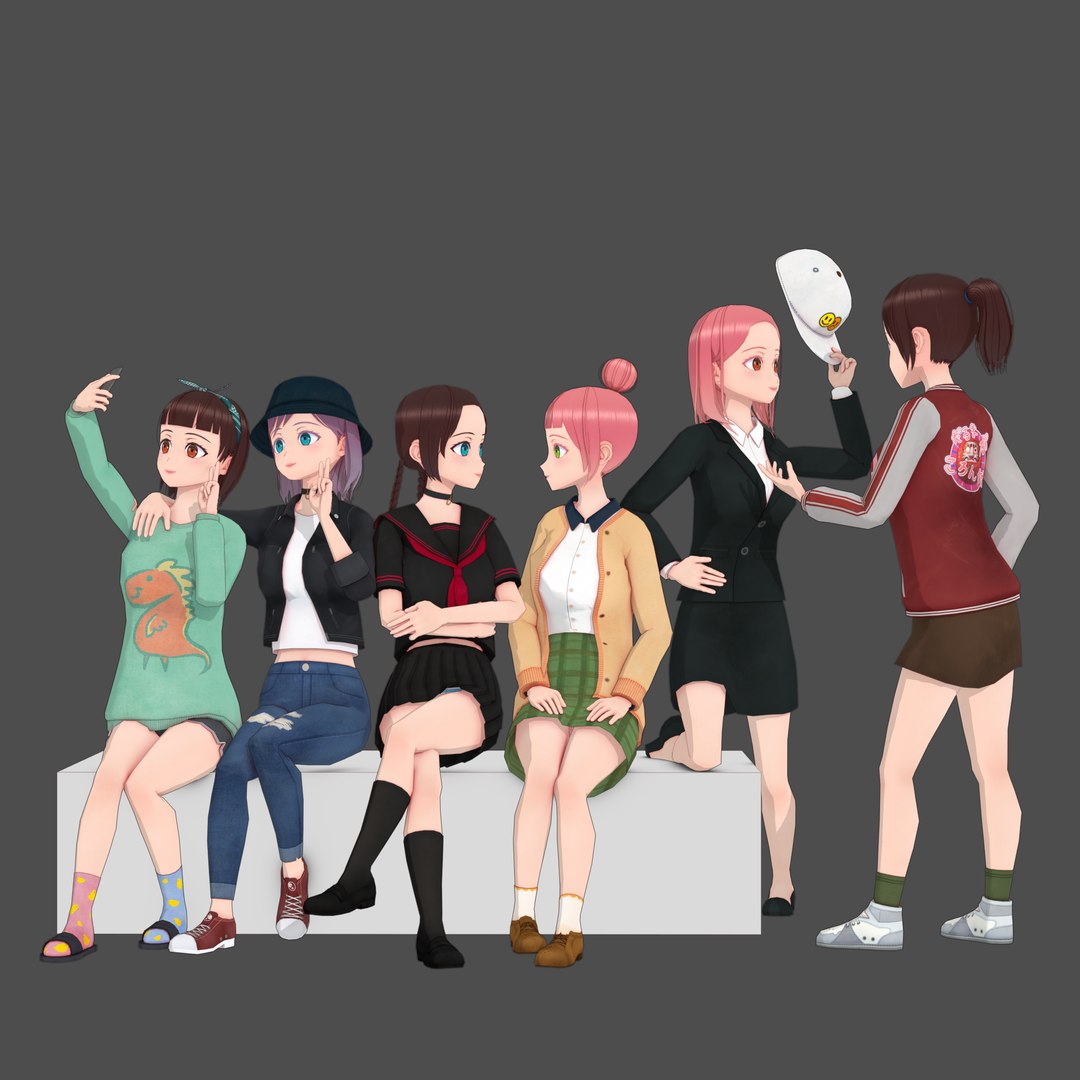 Clothes Switchable Anime Girl 3D model https://p.turbosquid.com/ts-thumb/sD/1U82xB/Vv/diffuse_all/png/1643731156/1920x1080/fit_q87/5af029058a0e180cc09a28fd7ceb2c772b22d659/diffuse_all.jpg