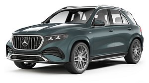 Mercedes-Benz GLE53 AMG Hybrid 2027 3D model