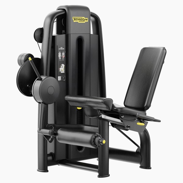 Machine De Musculation Technogym Selection Line - Extension De Jambes - Équipement Commercial Occasion