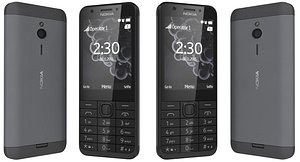 max nokia 230 black