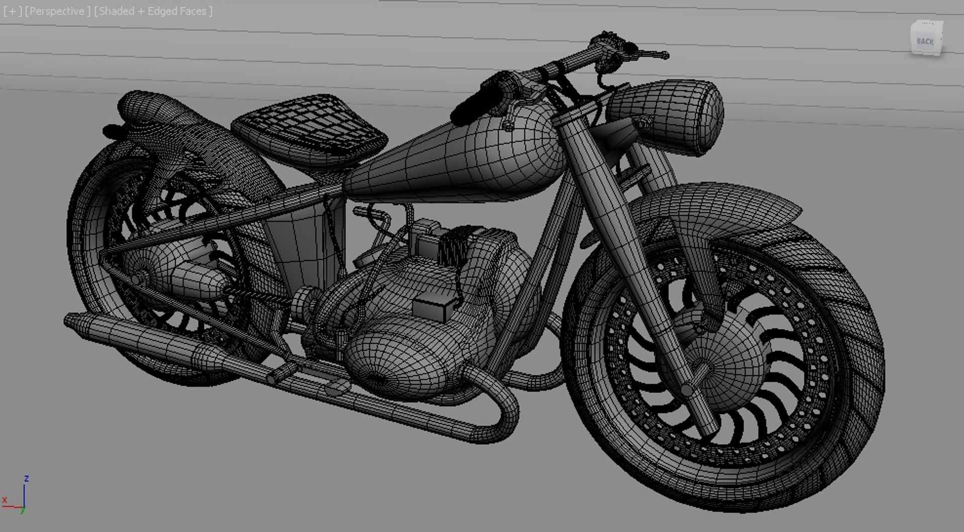 3D model cafe racer race - TurboSquid 1352292