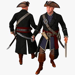3ds max pirate pose 2