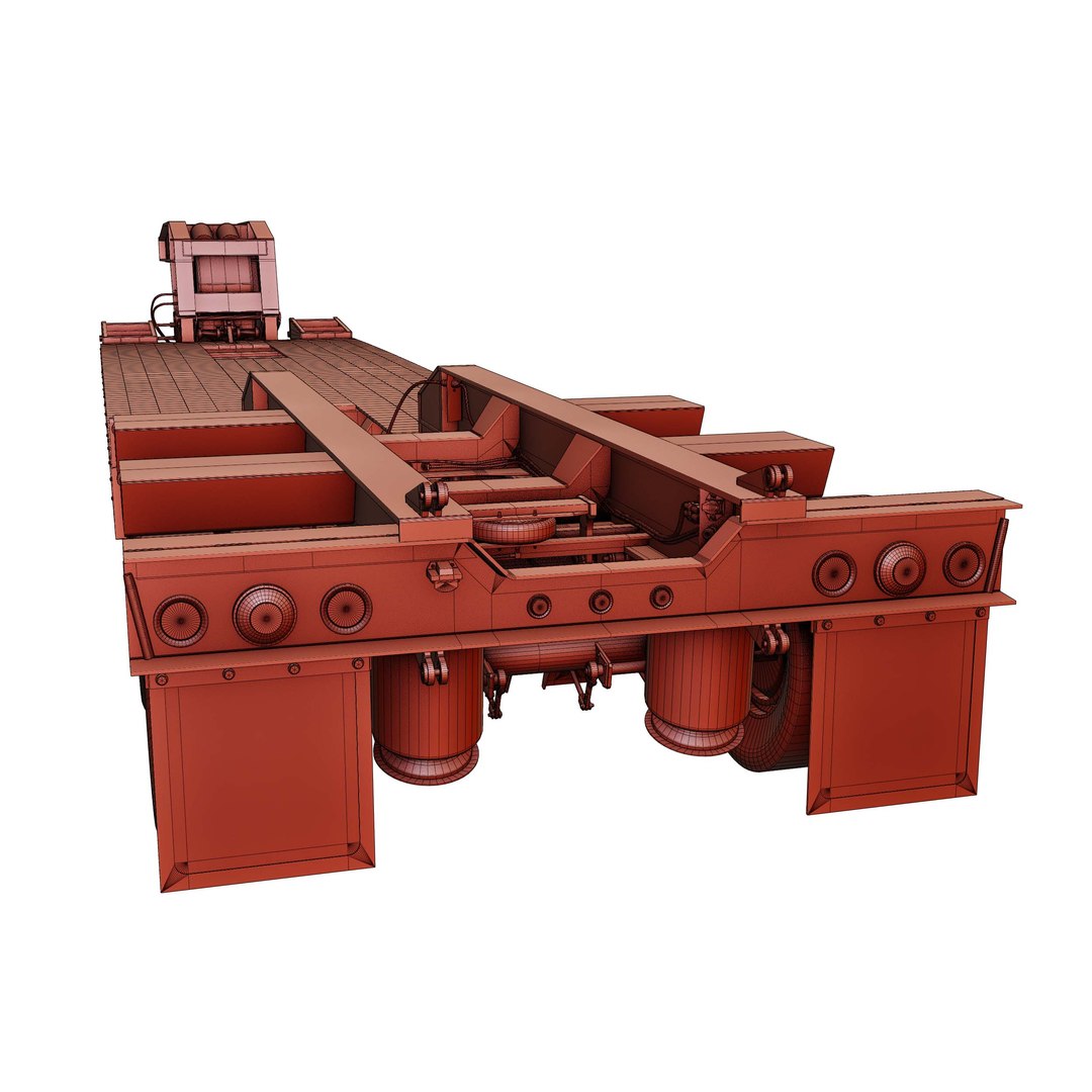 2003 Rogers SP50 Lowboy 3D Model - TurboSquid 1935752