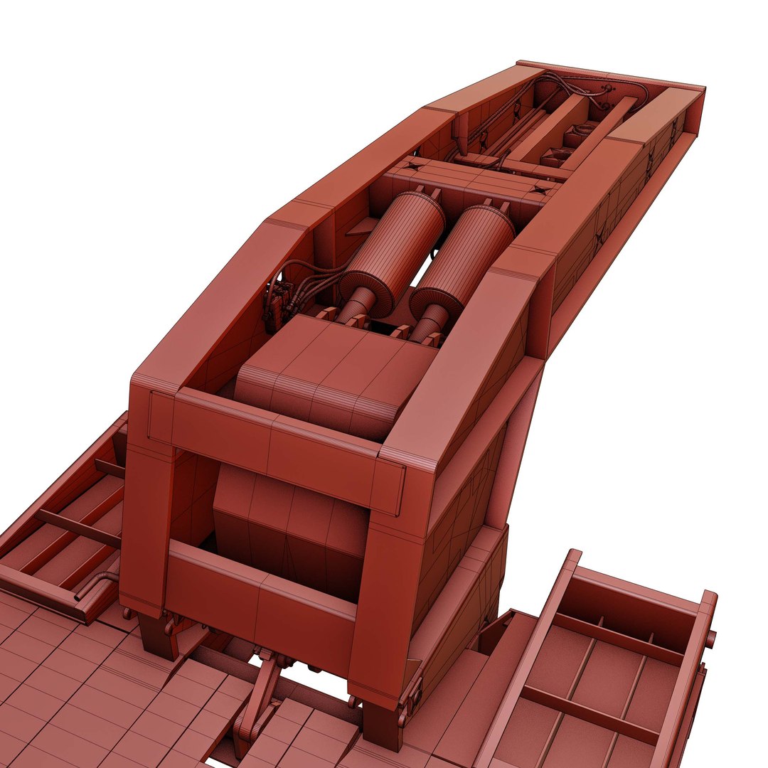 2003 Rogers SP50 Lowboy 3D model - TurboSquid 1935752