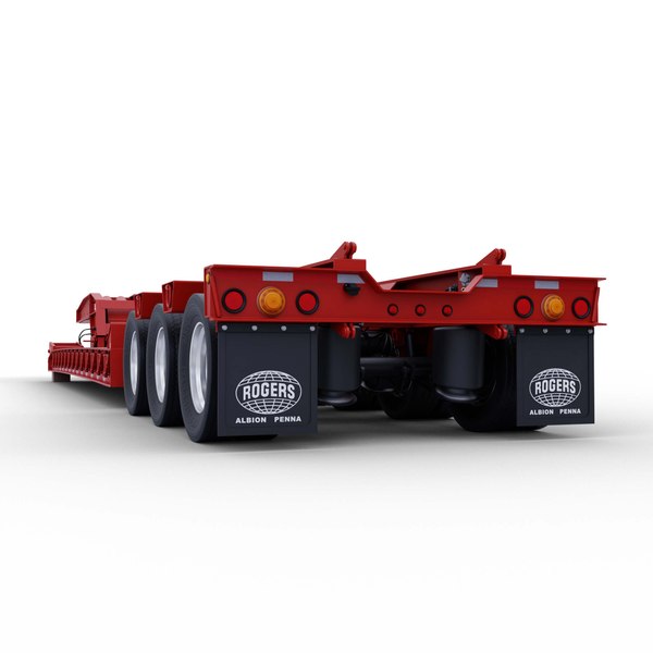 2003 Rogers SP50 Lowboy 3D model - TurboSquid 1935752