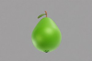 3D model Guava Cartoon