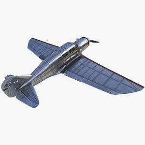 3D model spartan 7w airplane