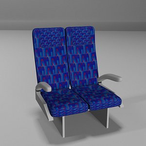 coach seat 3D model