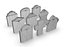 Tombstone are a set of nine models