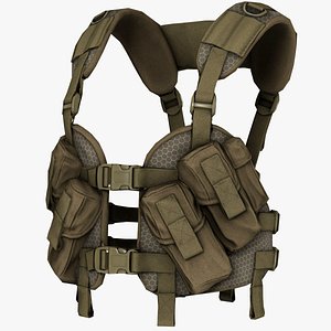 max army tactical vest otter