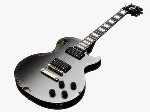 gibson les paul vintage 3d fbx