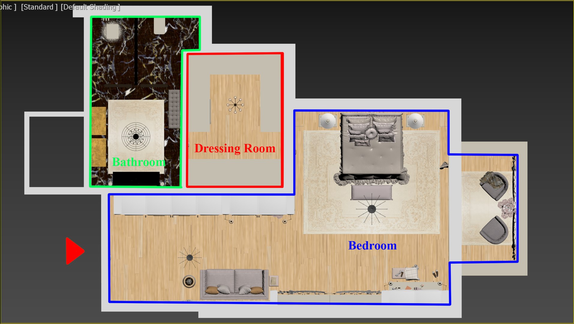 Master Bedroom with Dressing Room and Bathroom Interior model https://p.turbosquid.com/ts-thumb/sD/VTn670/Fk/generallayout/jpg/1704539376/1920x1080/fit_q87/a58e0330dab30b29274ed5cd86363af9002fc1fc/generallayout.jpg