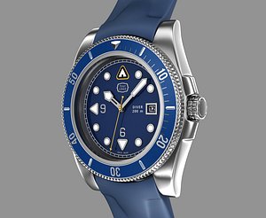 Diver wrist watch. My own design.