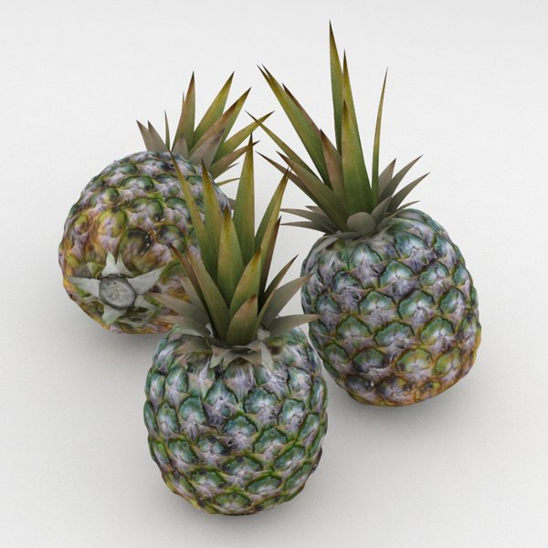 modelo 3d Fruta de piña - TurboSquid 1189806