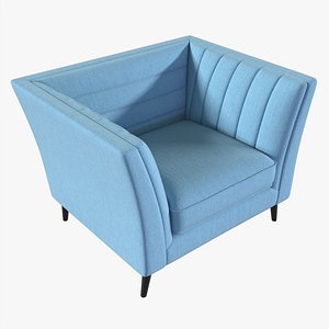 Armchair Piano 3D model