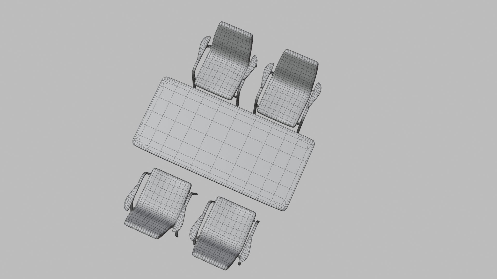Stylish Wooden Dining Table Set Four Chairs 3d Model 3D model https://p.turbosquid.com/ts-thumb/sD/eqJK4H/0Q/wireframe/png/1791085056/1920x1080/fit_q87/12c832a0ec98888ccb391618c1735b7c168ee076/wireframe.jpg