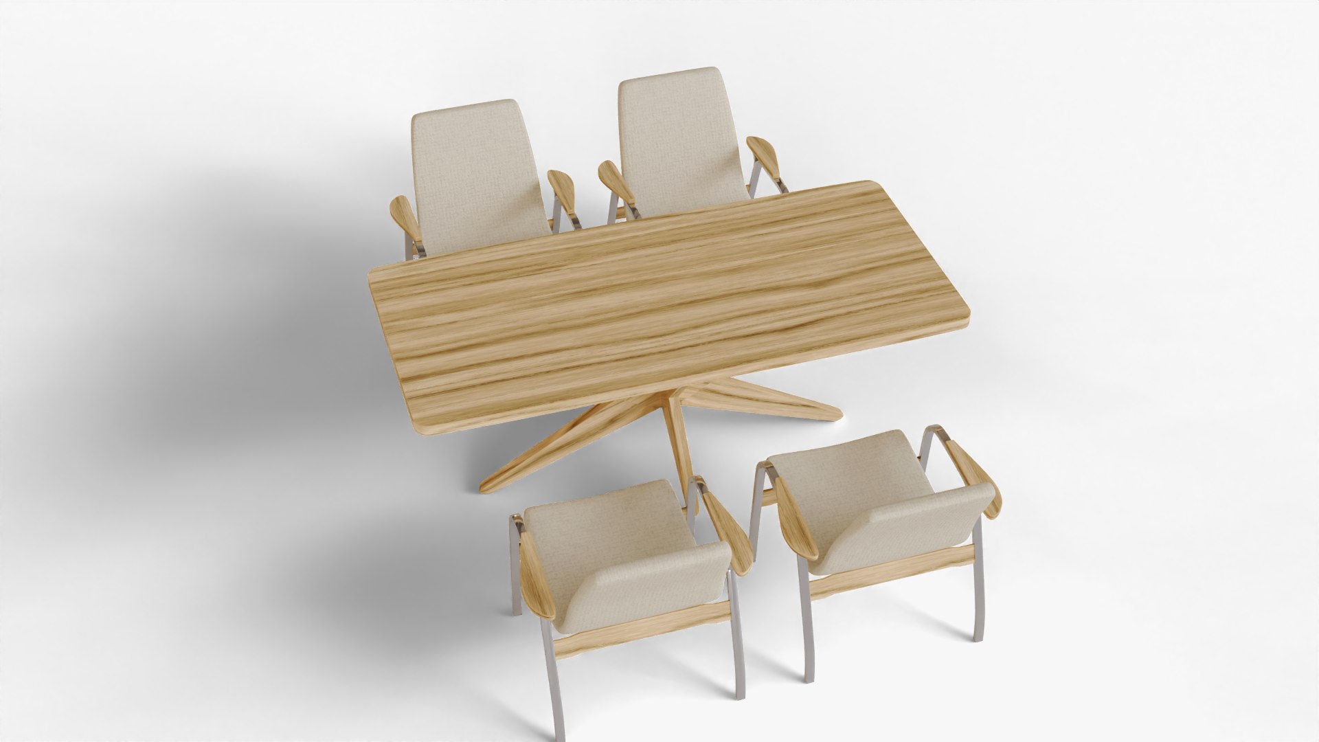Stylish Wooden Dining Table Set Four Chairs 3d Model 3D model https://p.turbosquid.com/ts-thumb/sD/eqJK4H/mz/image0002/png/1791085048/1920x1080/fit_q87/c49bc8a7f915374b455a86e69d4dc22b6b8f8198/image0002.jpg