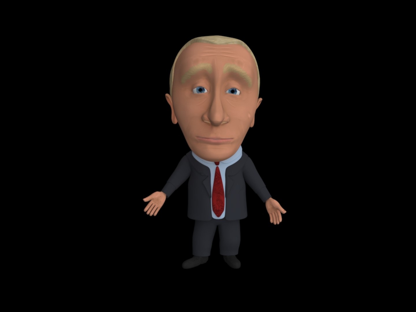 3D Russian Putin - TurboSquid 1207243