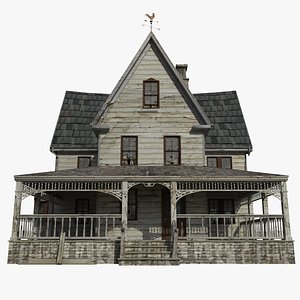 old abandoned house 3d 3ds