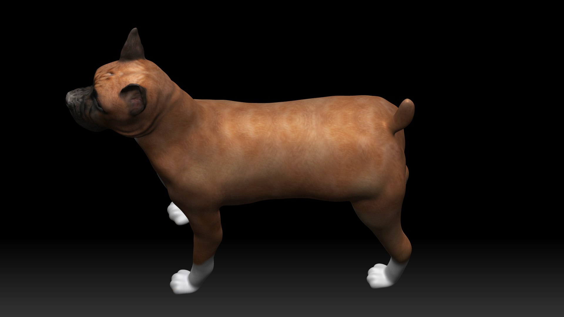 Fully Rigged Low Poly Boxer 3D Model - TurboSquid 1738592