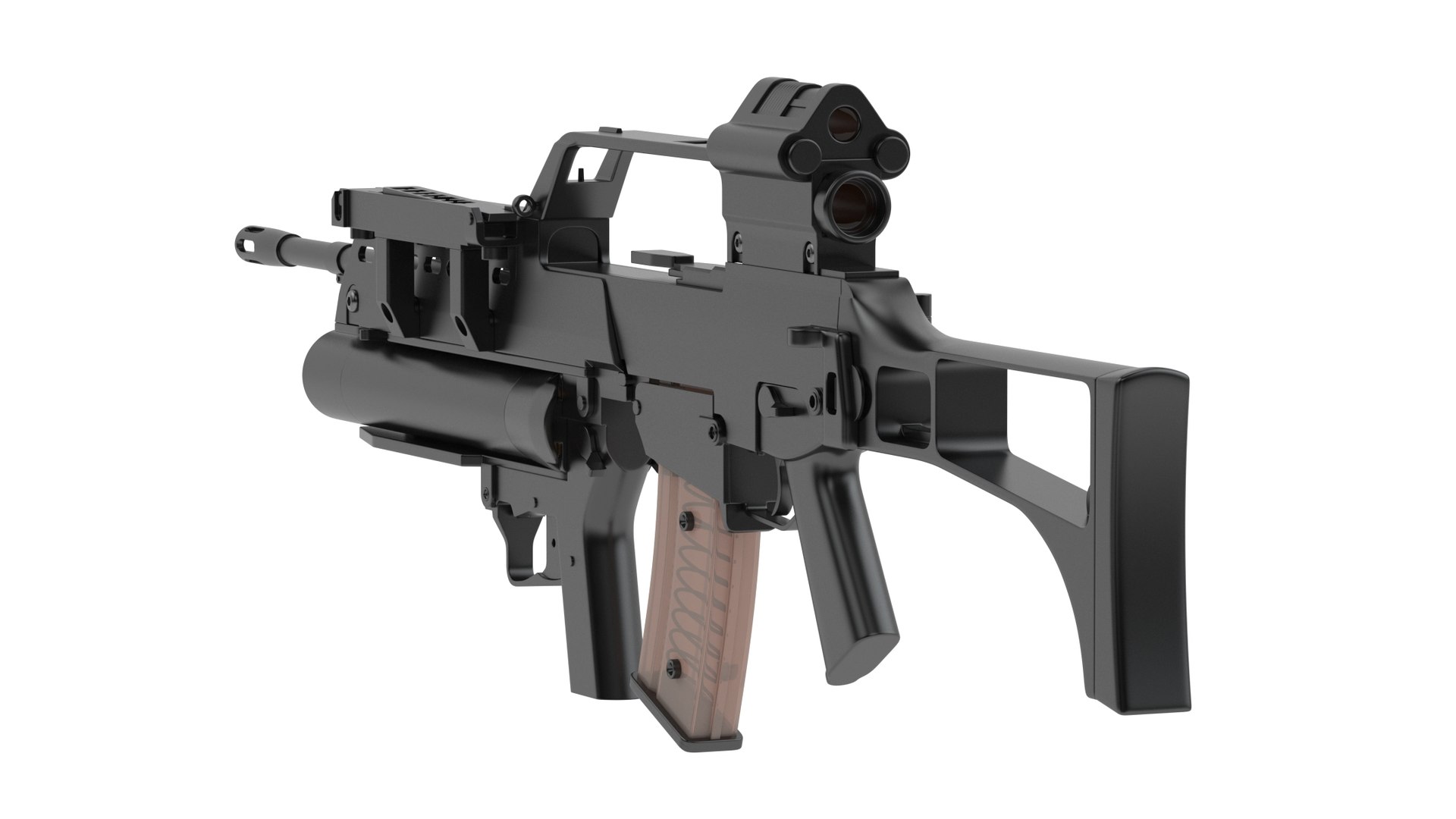 Heckler Koch AG36 Grenade Launcher 3D - TurboSquid 1992308