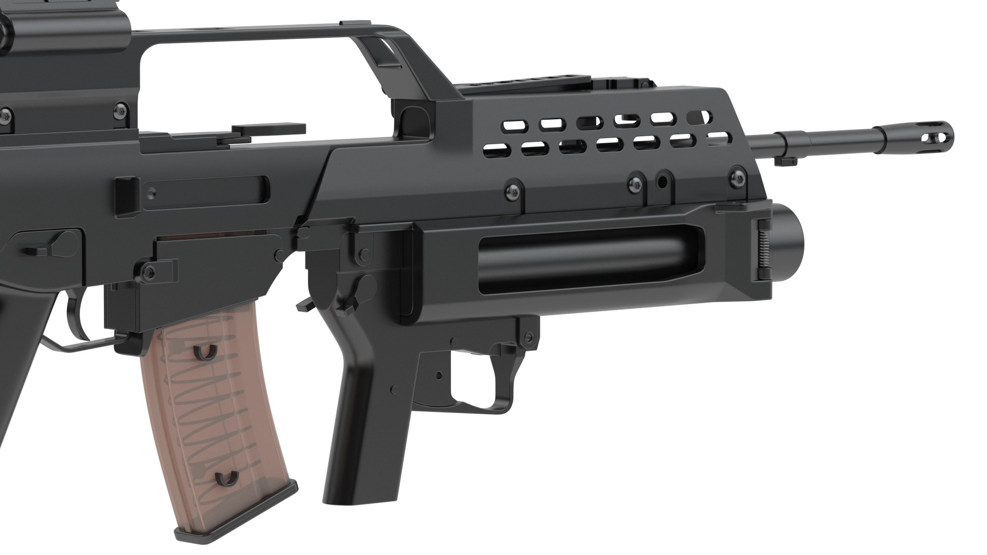 Heckler Koch AG36 Grenade Launcher 3D - TurboSquid 1992308