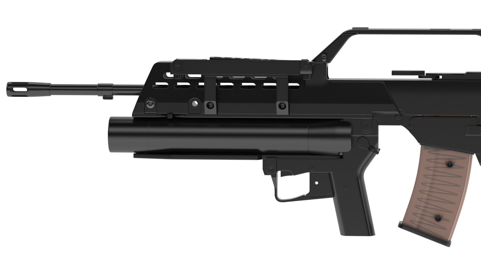 Heckler Koch AG36 Grenade Launcher 3D - TurboSquid 1992308
