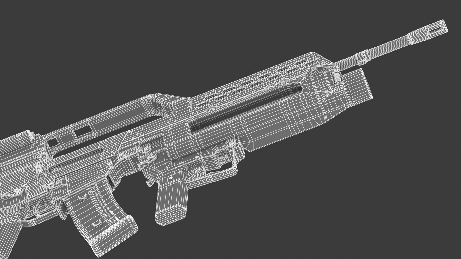 Heckler Koch AG36 Grenade Launcher 3D - TurboSquid 1992308