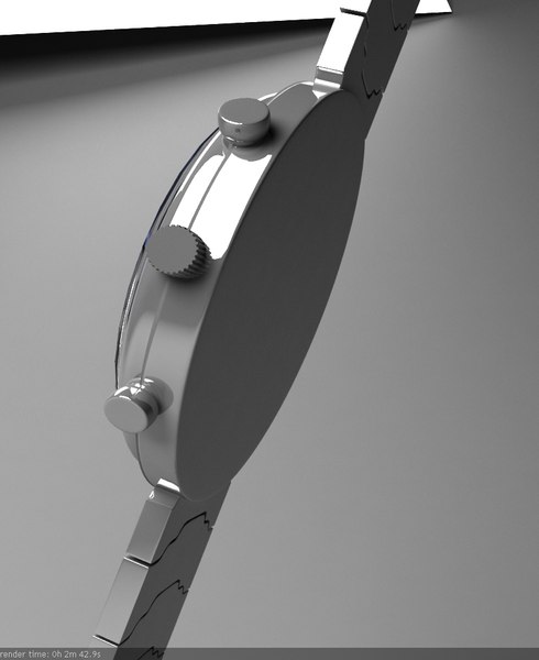 3d model watch