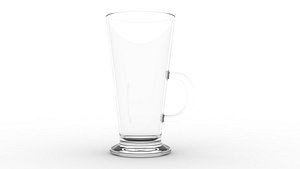 Glass Coffee Mug 3D