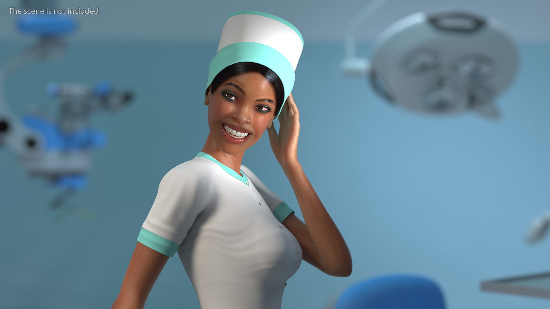 light skin black nurse 3D model https://p.turbosquid.com/ts-thumb/sE/3dyXqr/5fCmxDoV/lightskinblacknurserigged3dmodel007/jpg/1606546518/1920x1080/fit_q87/ea2fc7ffd0494408fc9f9be2b1ab91a42ba2cc30/lightskinblacknurserigged3dmodel007.jpg