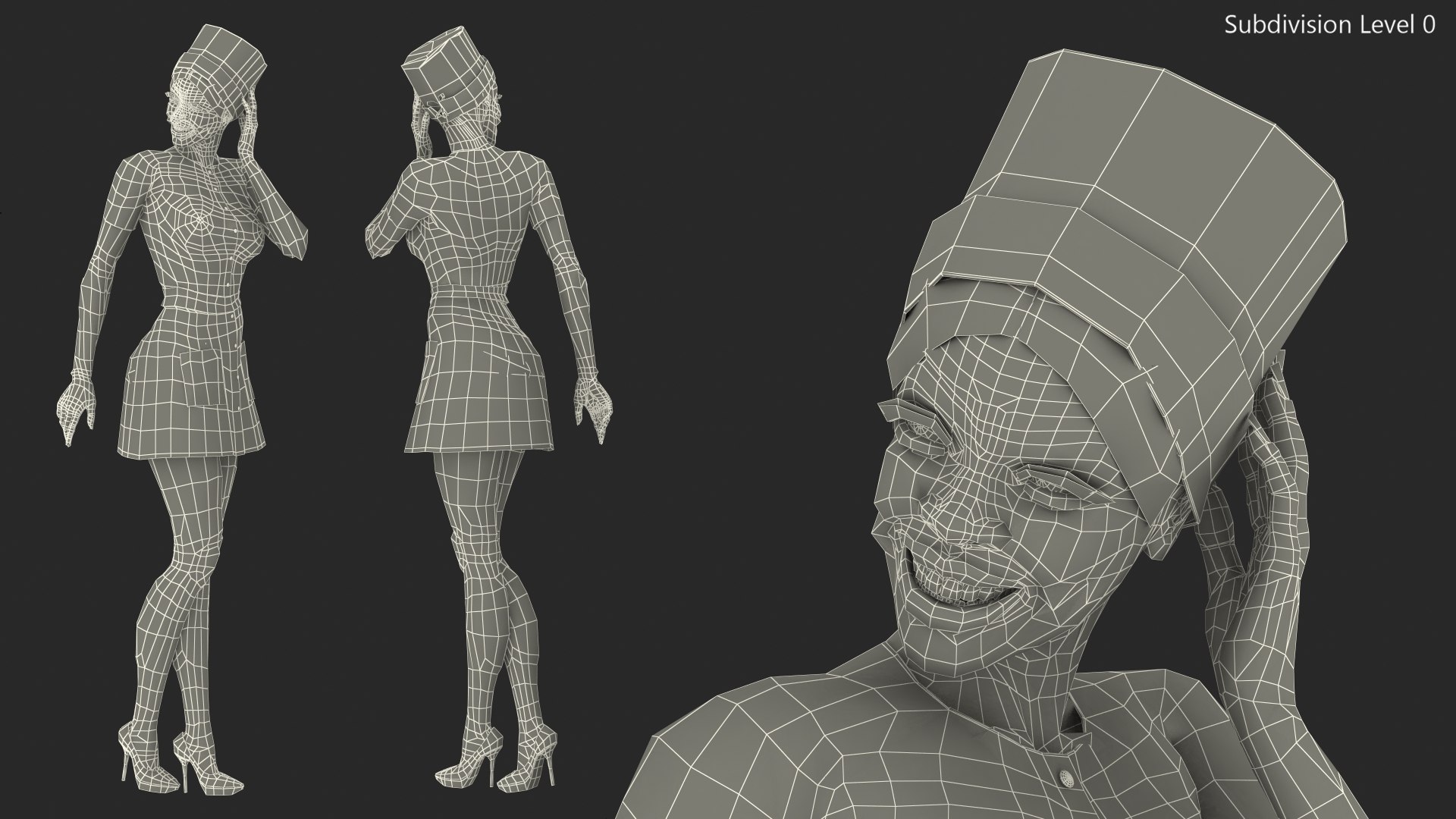 light skin black nurse 3D model https://p.turbosquid.com/ts-thumb/sE/3dyXqr/A4jlKGaD/lightskinblacknurserigged3dmodel023/jpg/1606546719/1920x1080/fit_q87/05d7001c148d1a14ed4a25691cc12b8627b90995/lightskinblacknurserigged3dmodel023.jpg
