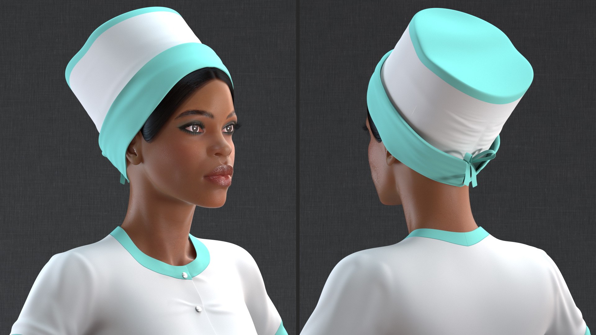 light skin black nurse 3D model https://p.turbosquid.com/ts-thumb/sE/3dyXqr/HR6GFlm1/lightskinblacknurserigged3dmodel011/jpg/1606546573/1920x1080/fit_q87/44a20e58484ddbdccab66583be054200ba1b3a42/lightskinblacknurserigged3dmodel011.jpg