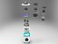 Security Camera PTZ Internal Component Flush Mounted