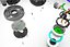 Security Camera PTZ Internal Component Flush Mounted