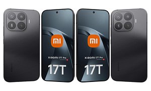 Xiaomi 17T Pro Black 3D model