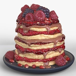 3D Pancakes with toppings vol 1