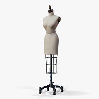 Mannequin Vintage on Wheels
