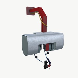 3D Pneumatic hanger model