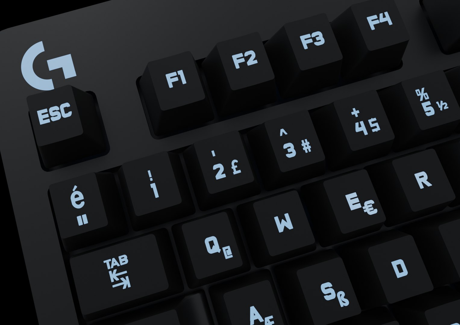 Logitech Keyboard Model - TurboSquid 1874014
