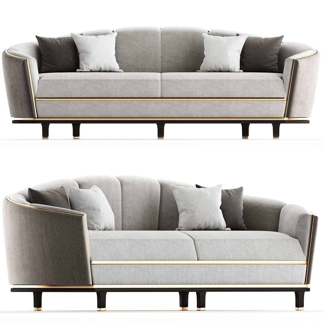 Furniture Sofa Pillow Model - TurboSquid 1567228