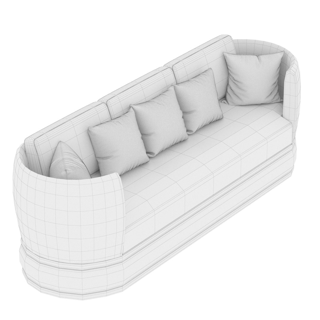 Furniture Sofa Pillow Model - TurboSquid 1567228