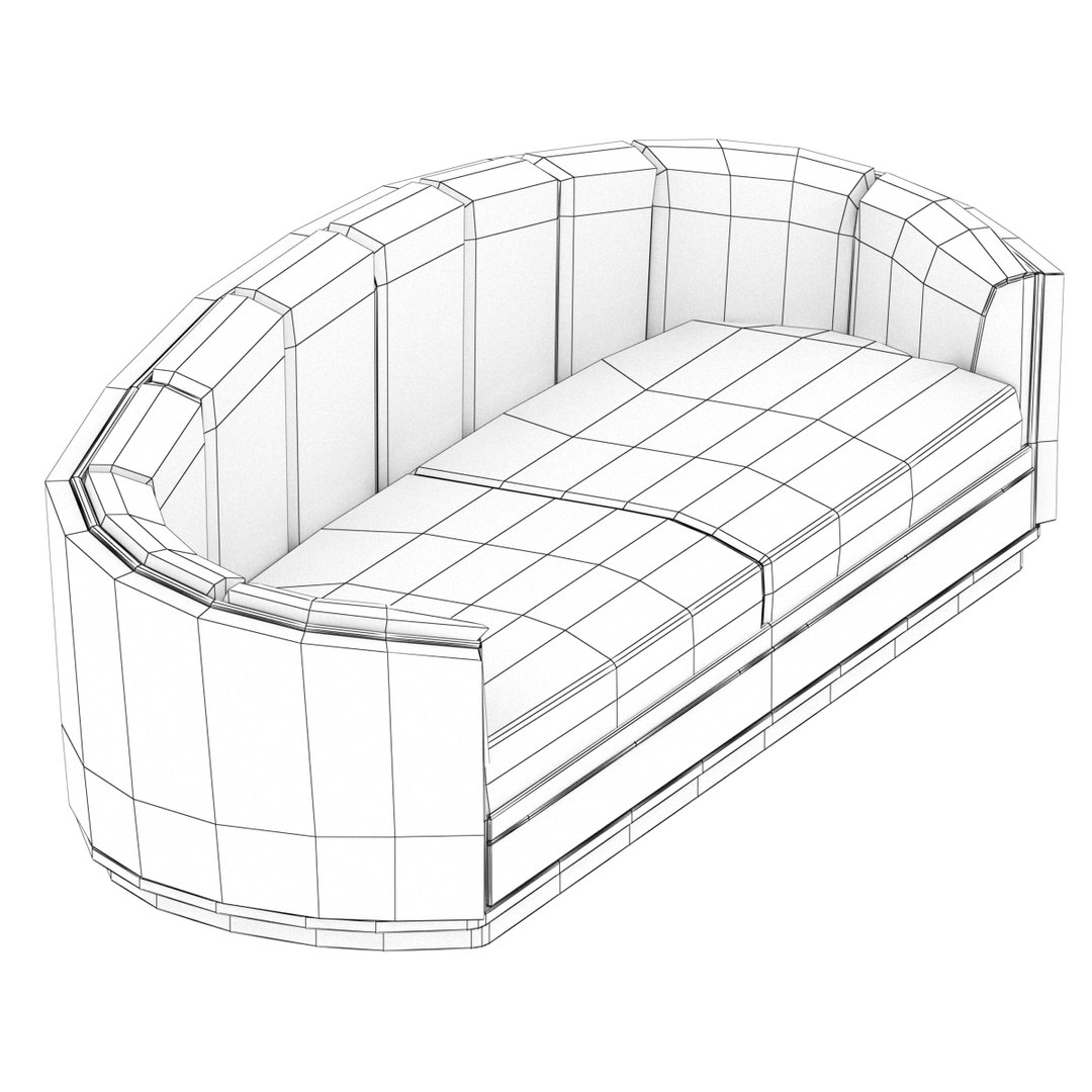 Furniture Sofa Pillow Model - TurboSquid 1567228